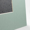 Sage Angle Cut Easel Series frames with white core